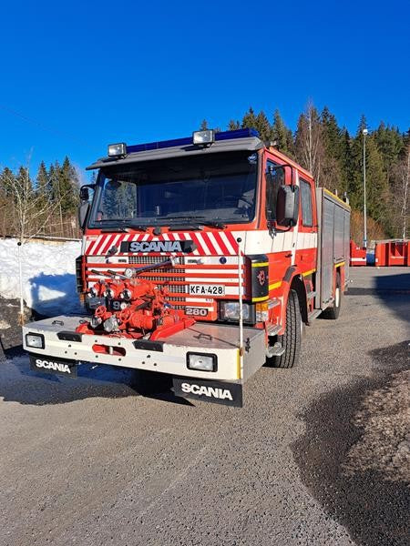 Fire engine Scania, donation